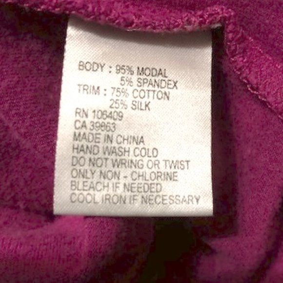 Cranberry Antonio Melani Shirt Cap Sleeve - Picture 5 of 5